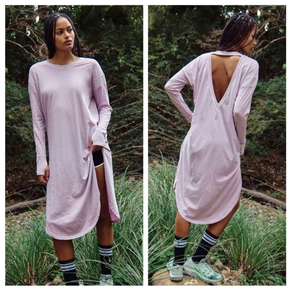 NWT Free People Long Game Tunic Layer